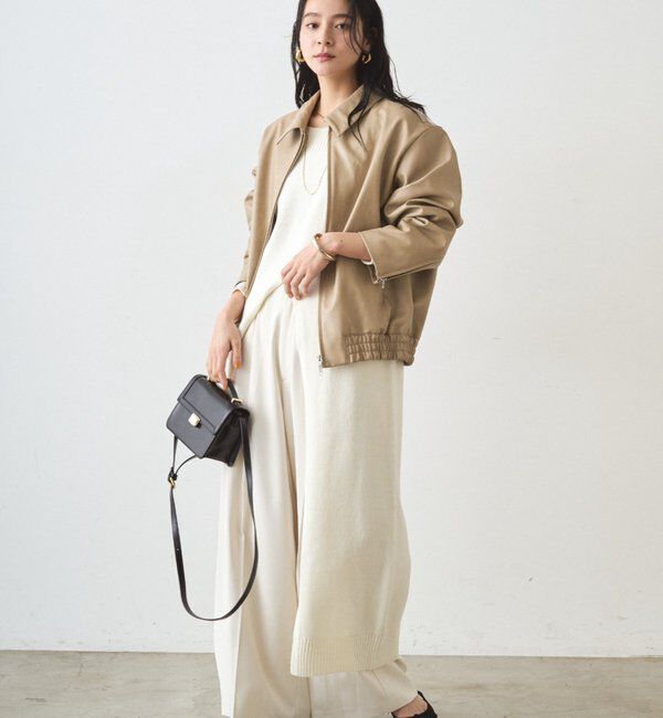  「フェイクレザージャケット」|ベスト・ジレ|