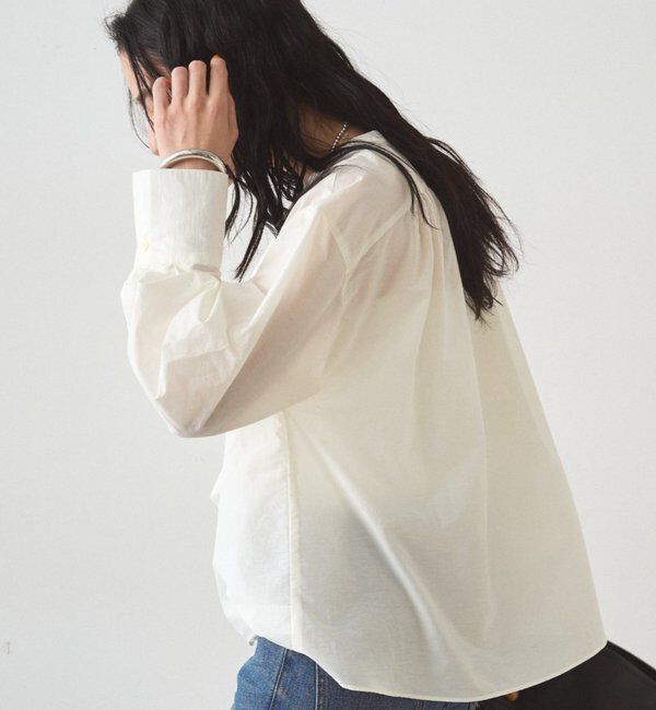  「フリルカラーブラウス」|シャツ・ブラウス|