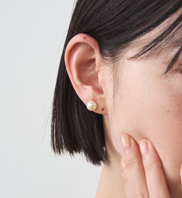  「【GALENA/ガレナ】8mmパール一粒ピアス」|ピアス|