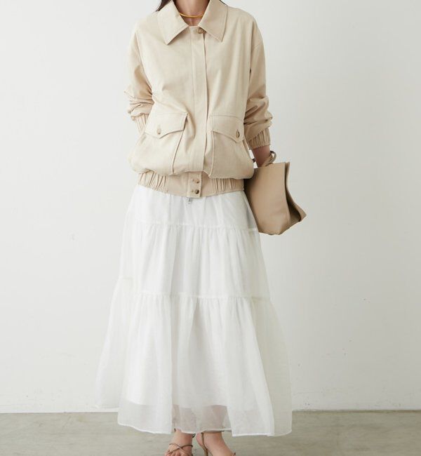  「フェイクスウェードブルゾン」|ブルゾン・スタジャン|