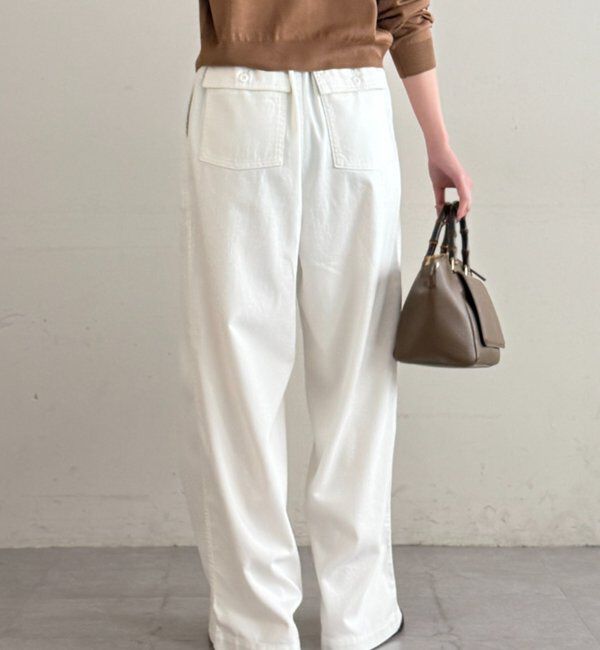  「ベイカーデニムパンツ」|デニム|