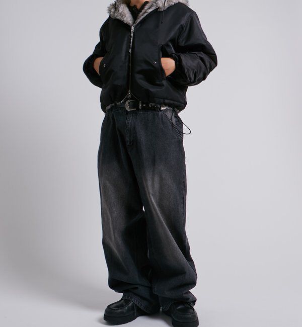  「【お気に入りNO.1】2WAY リバーシブルファーブルゾン」|ブルゾン・スタジャン|