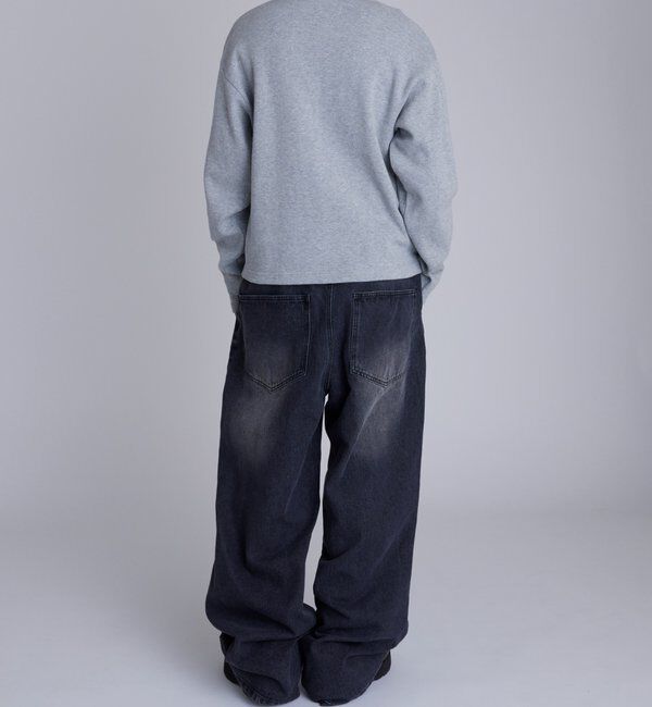  「【UNISEX】Sourcreamワッフルヘンリーネックトップス」|Tシャツ・カットソー|