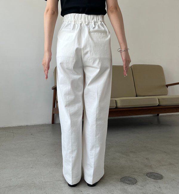  「【選べる4サイズ展開】2タックコットンパンツ」|チノ|