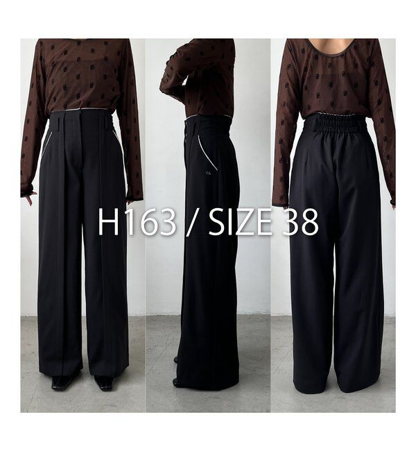  「〈C.L〉カットオフハイウエストパンツ」|チノ|