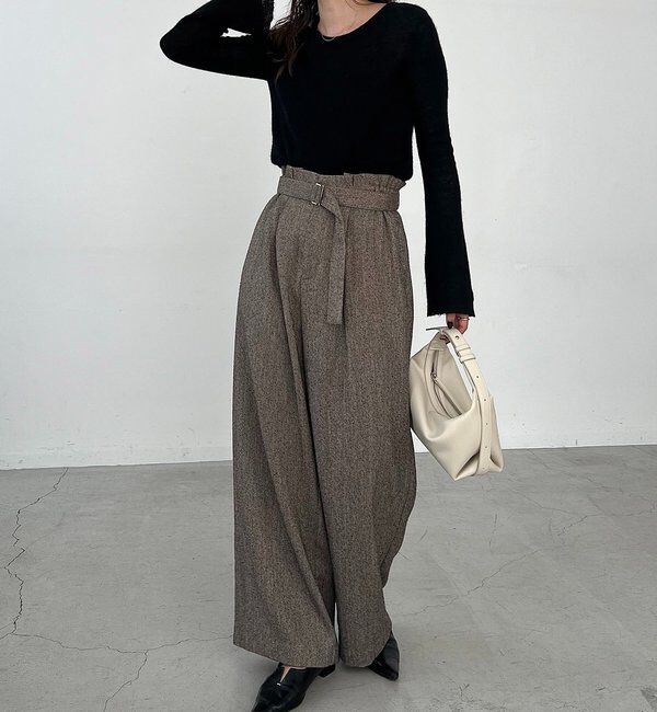  「〈C.L〉カシミアウールフレアスリーブニット」|ニット・セーター|