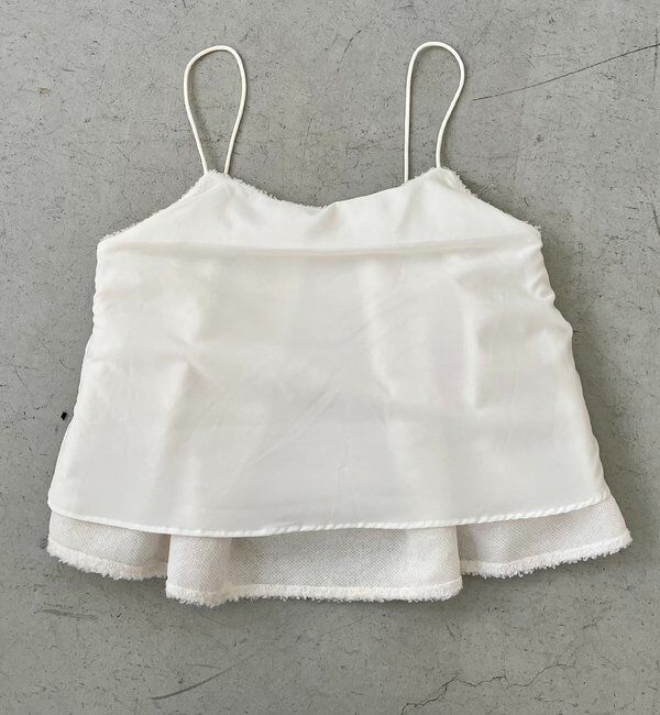  「ボアフレアキャミ」|シャツ・ブラウス|