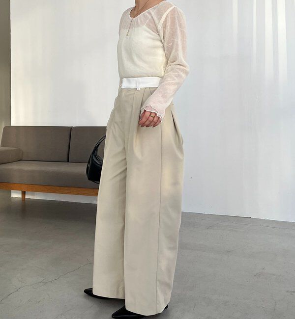  「【リバーシブル/前後2WAY】ワッシャーリバプルオーバー」|Tシャツ・カットソー|