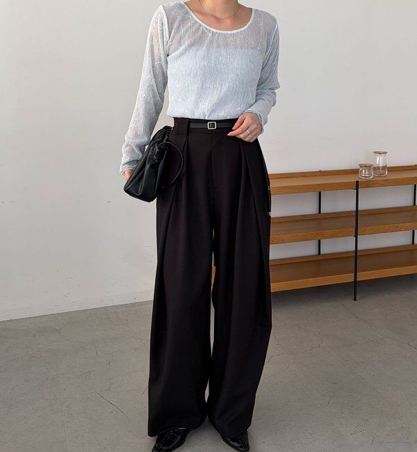  「【リバーシブル/前後2WAY】ワッシャーリバプルオーバー」|Tシャツ・カットソー|