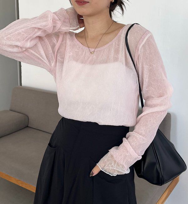  「【リバーシブル/前後2WAY】ワッシャーリバプルオーバー」|Tシャツ・カットソー|