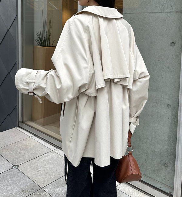  「【サイズ展開あり】バックギャザーコート」|その他|