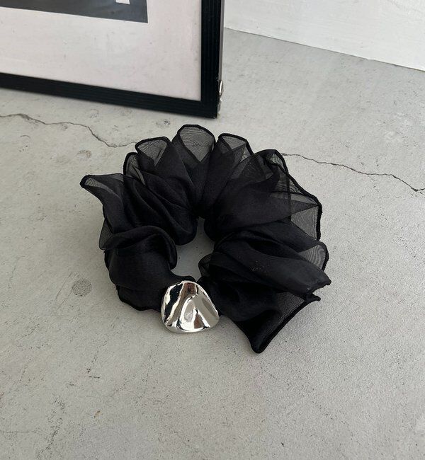  「〈GOLDY/ゴールディ〉メタルパーツシュシュ」|リング|