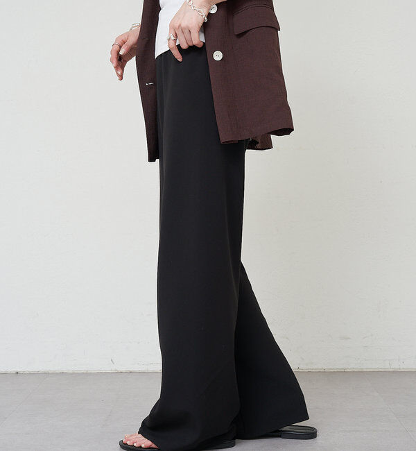  「ダブルクロスワイドパンツ」|チノ|