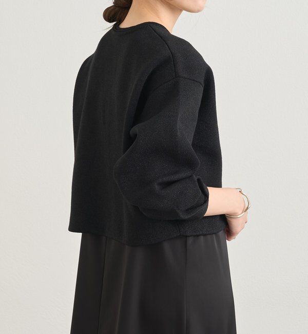  「ラメニットカーディガン」|カーディガン|