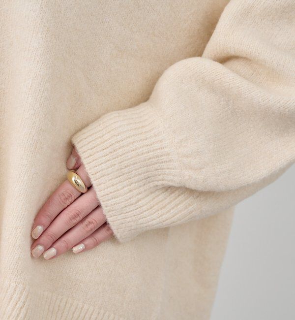  「【@kanako_ikiコラボカラー】【全骨格キレイ見え】ウェーブネックニット」|ニット・セーター|