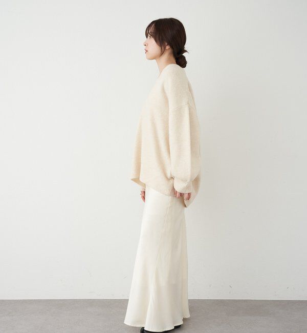  「【@kanako_ikiコラボカラー】【全骨格キレイ見え】ウェーブネックニット」|ニット・セーター|