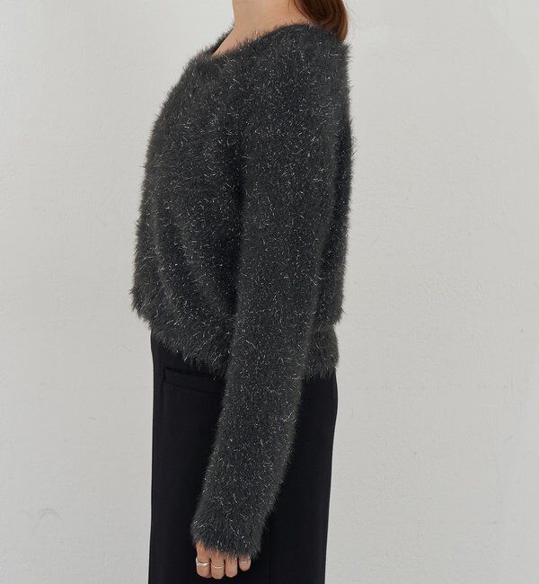  「ラメシャギーニットカーデ」|カーディガン|