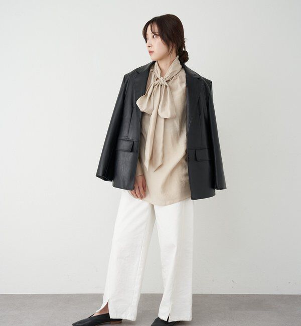  「ボウタイブラウス」|シャツ・ブラウス|