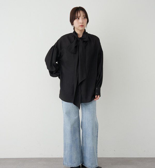  「ボウタイブラウス」|シャツ・ブラウス|