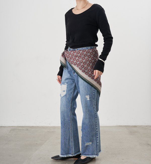  「ベアテレコロングスリーブカットソー」|Tシャツ・カットソー|