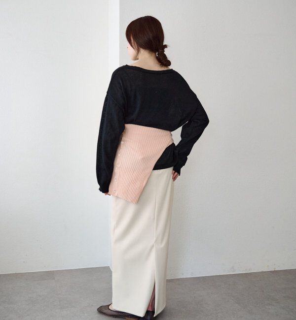  「シアーワイドニット」|ニット・セーター|