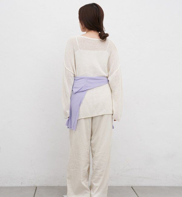 「リネンオーバーニット」|ニット・セーター|
