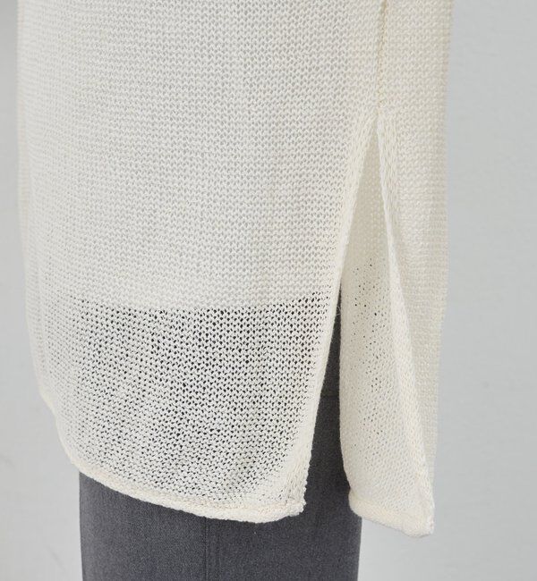  「リネンオーバーニット」|ニット・セーター|