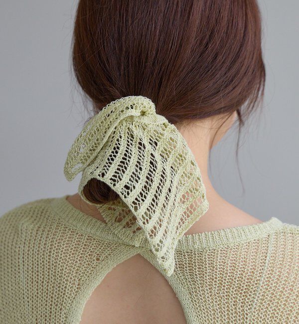  「ペーパーメッシュシアーシュシュ」|その他|イエロー