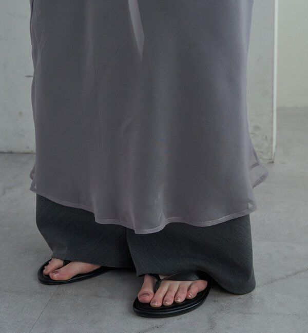  「オーガンジーキャミワンピース」|ワンピース|