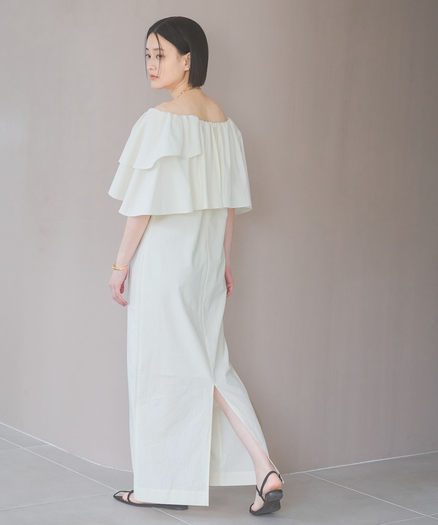 A part by 「アシメフリルマルチワンピース」|ワンピース|ナチュラル