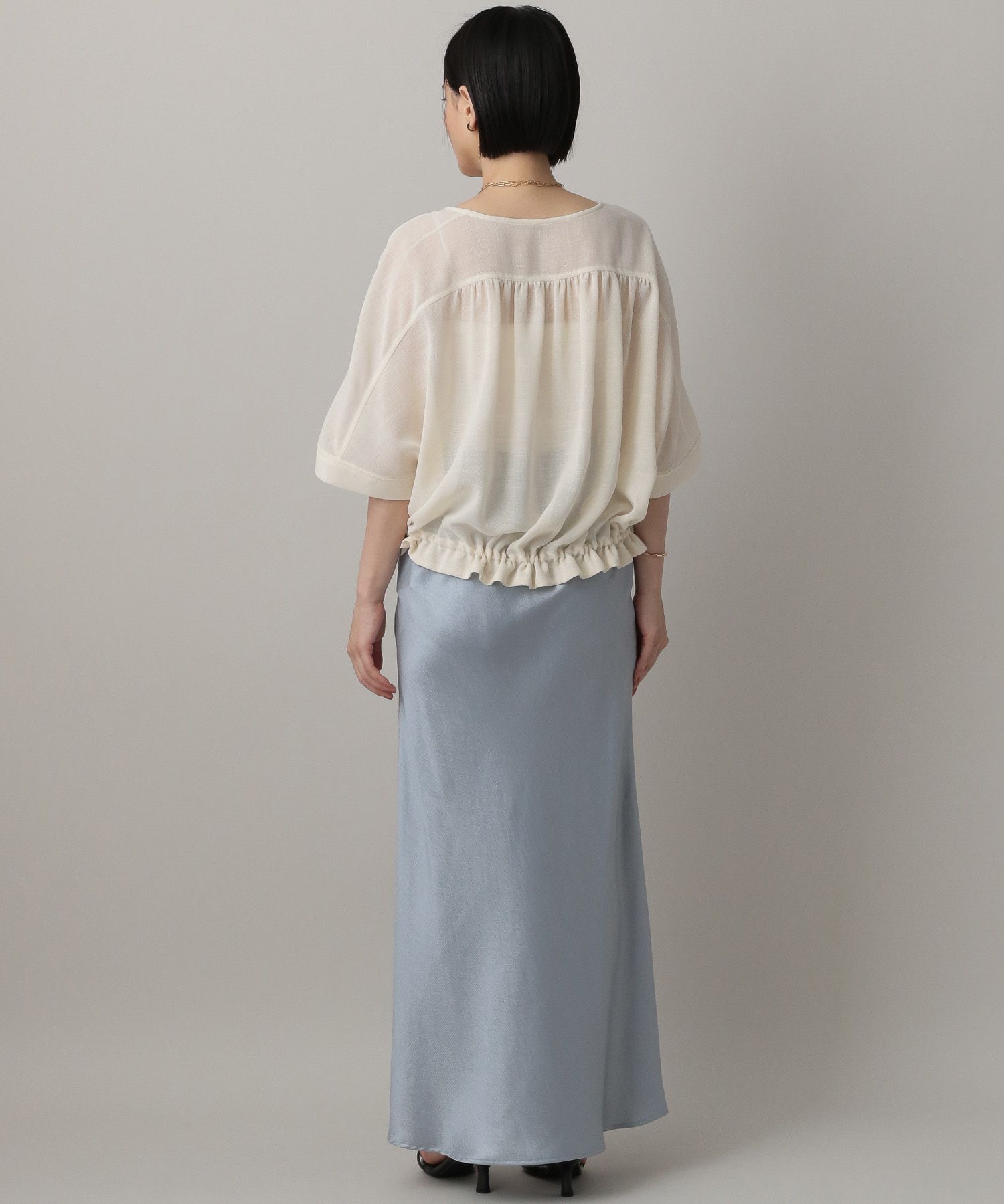 A part by 「リネンライクメッシュブルゾン」|ブルゾン・スタジャン|