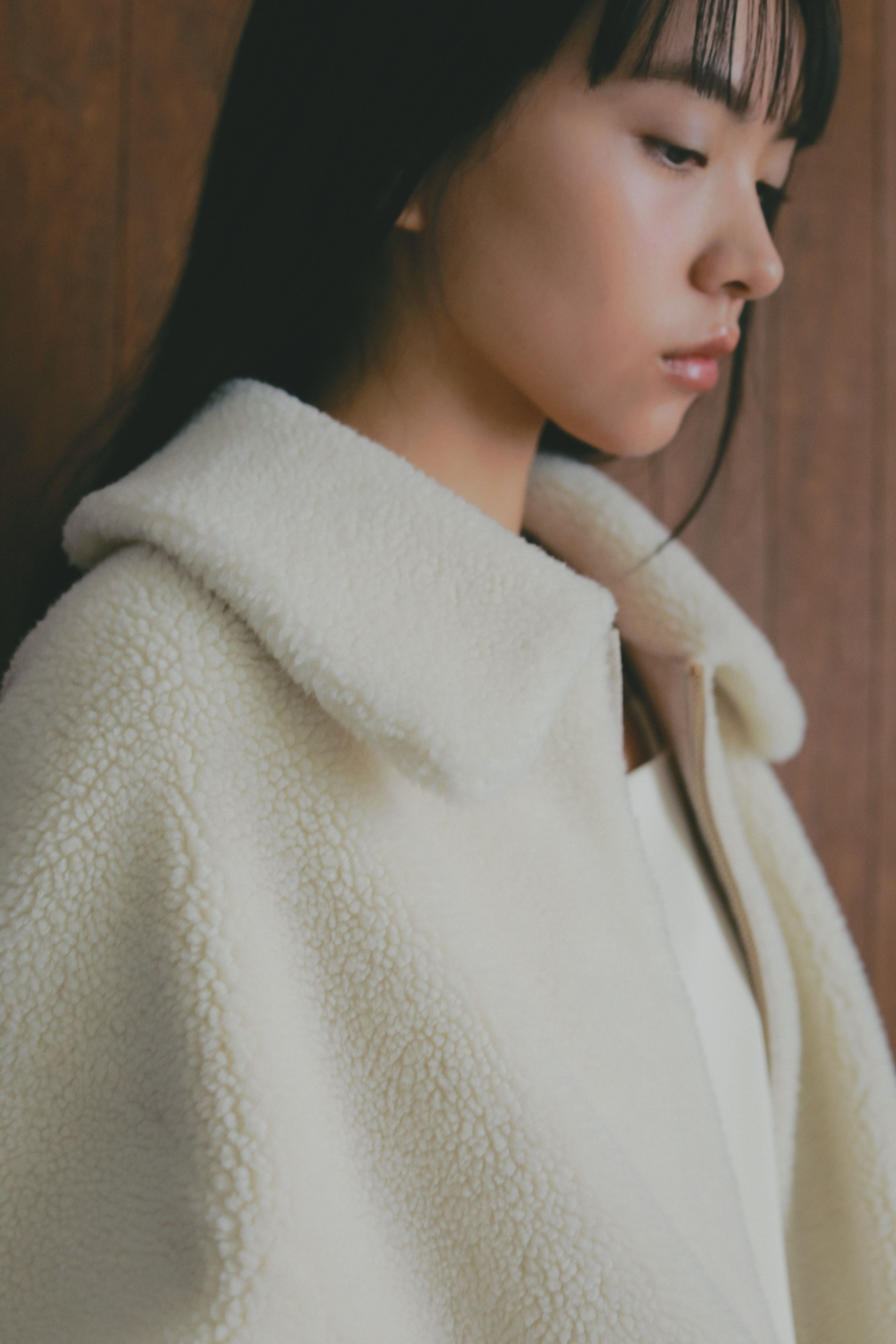 A part by 「リバーシブルボアジャケット」|ブルゾン・スタジャン|