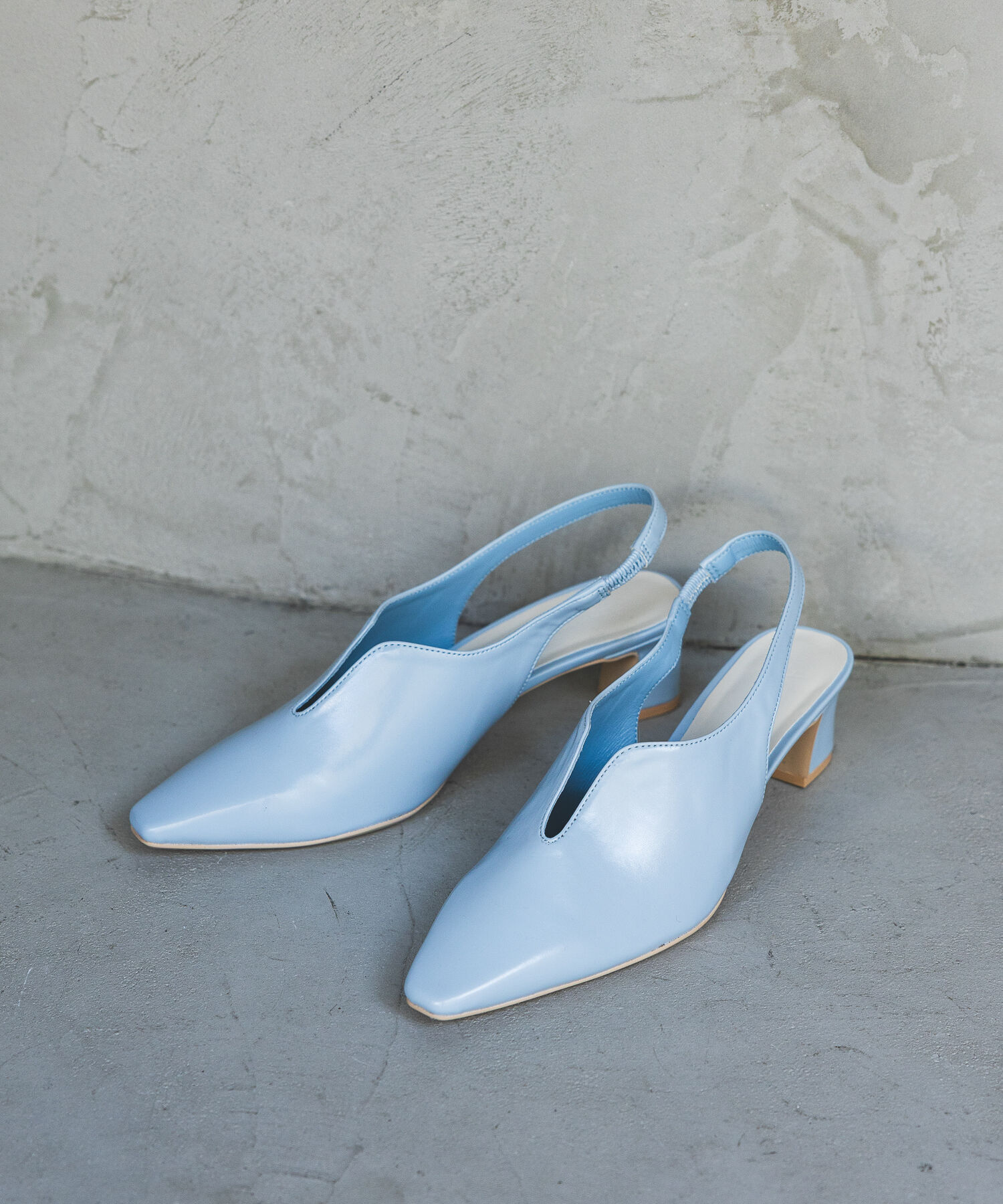 A part by 「スリットミュール」|その他|ライトブルー