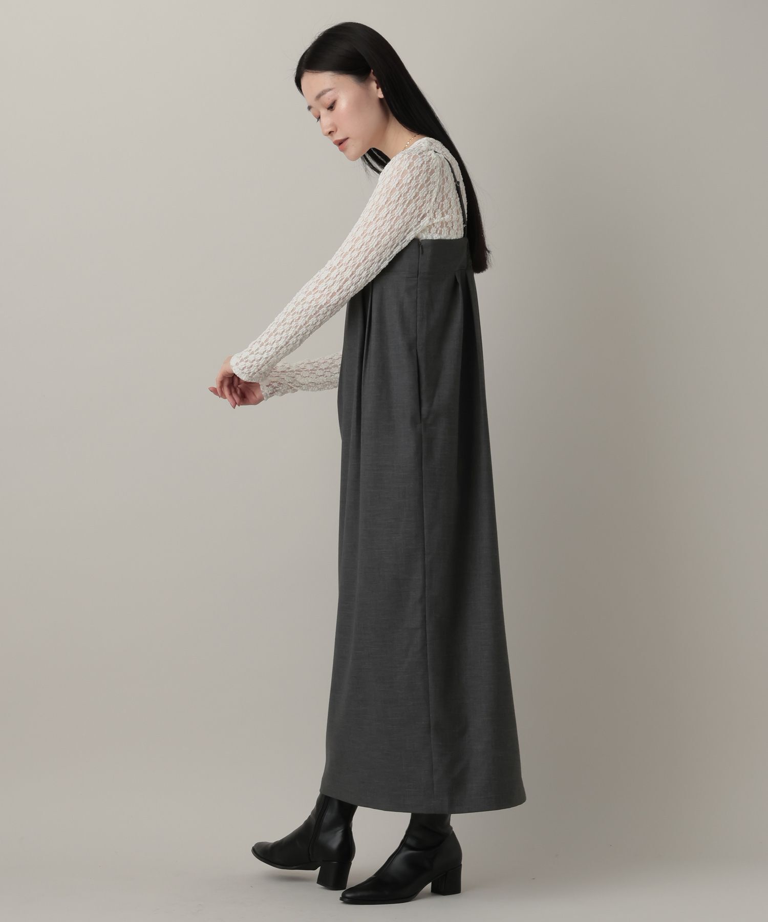 A part by 「コクーンキャミワンピース」|ワンピース|