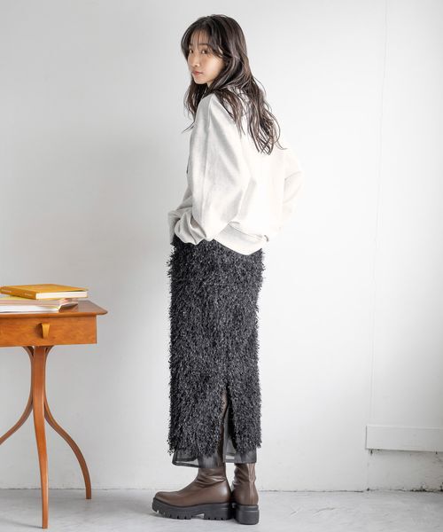 LOWRYS FARM「ＵＳＡウラケロゴプルオーバー」|スウェット・ジャージ|