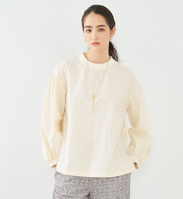 collex「袖ボリュームプルオーバー」|シャツ・ブラウス|アイボリー