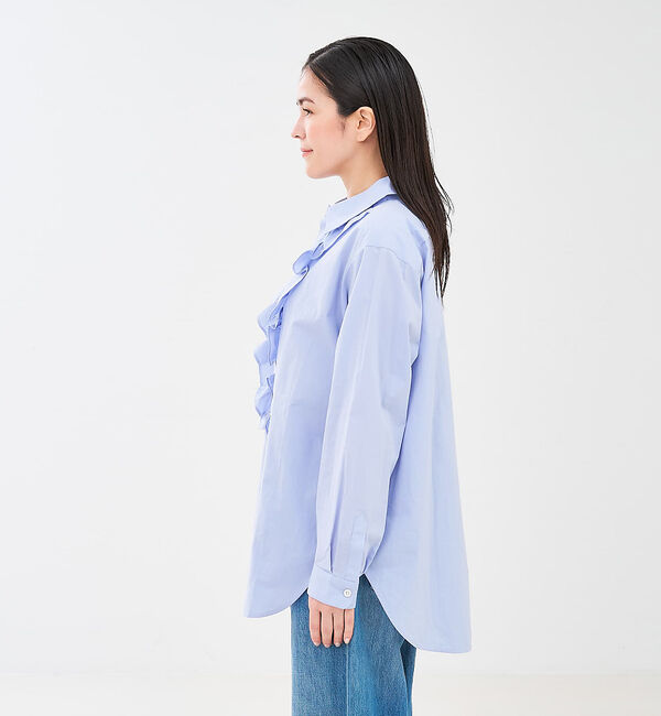 collex「フロントフリルシャツ」|シャツ・ブラウス|