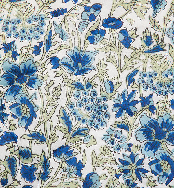 collex「ブロックプリント キルトブランケット 140&times;200」|ブランケット|