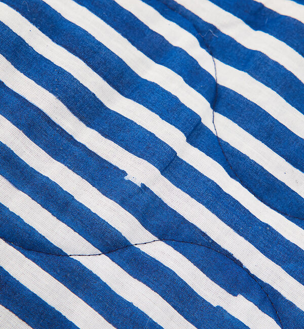 collex「ブロックプリント キルトブランケット 140&times;200」|ブランケット|