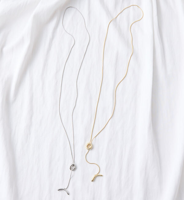 collex「【dignif】【金属アレルギー対応】 Y字モチーフ2WAYネックレス」|ネックレス|