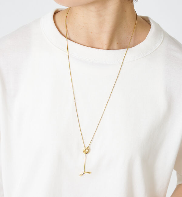 collex「【dignif】【金属アレルギー対応】 Y字モチーフ2WAYネックレス」|ネックレス|