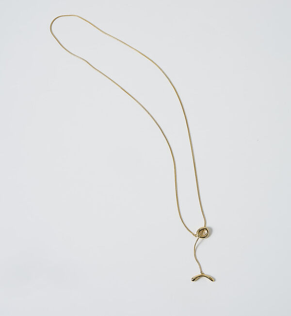 collex「【dignif】【金属アレルギー対応】 Y字モチーフ2WAYネックレス」|ネックレス|