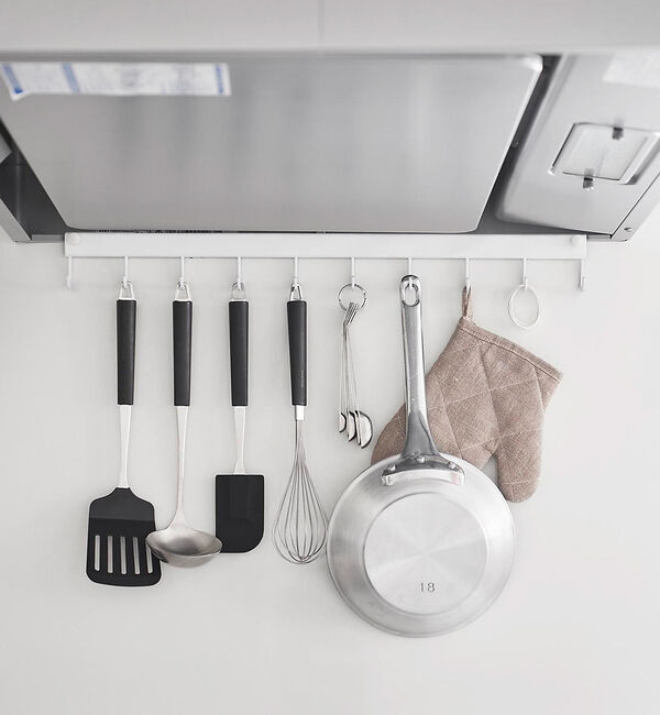 collex「【tower】 レンジフードフック10連 キッチン収納 フック掛け」|食器・キッチングッズ|