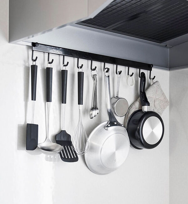 collex「【tower】 レンジフードフック10連 キッチン収納 フック掛け」|食器・キッチングッズ|