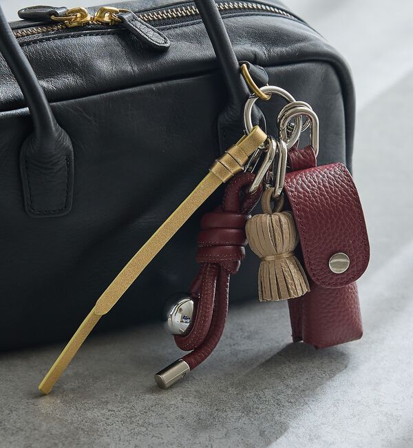 collex「【別注】リップケース付レザーチャーム」|チャーム・キーホルダー|