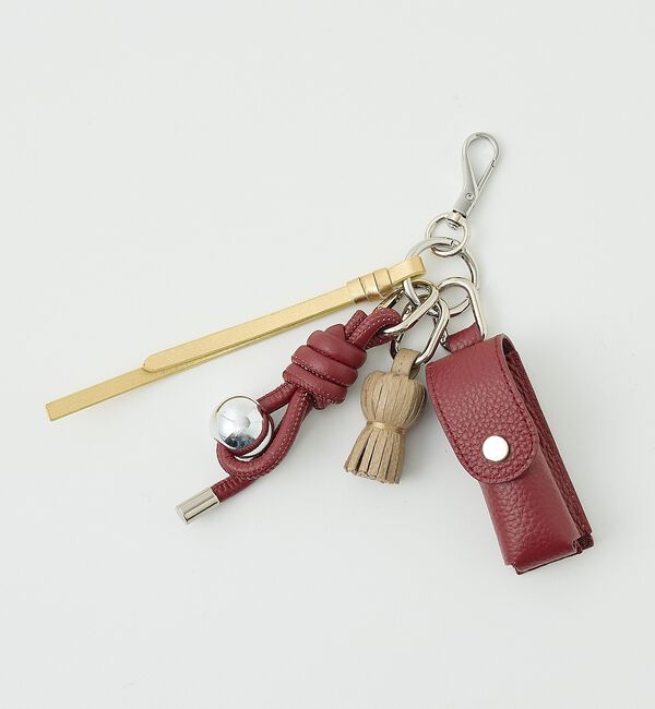 collex「【別注】リップケース付レザーチャーム」|チャーム・キーホルダー|