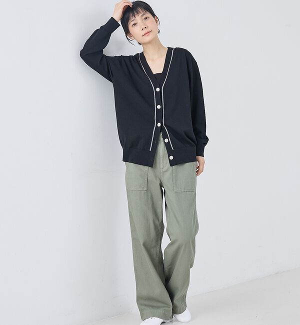 collex「シアーラインカーディガン」|カーディガン|