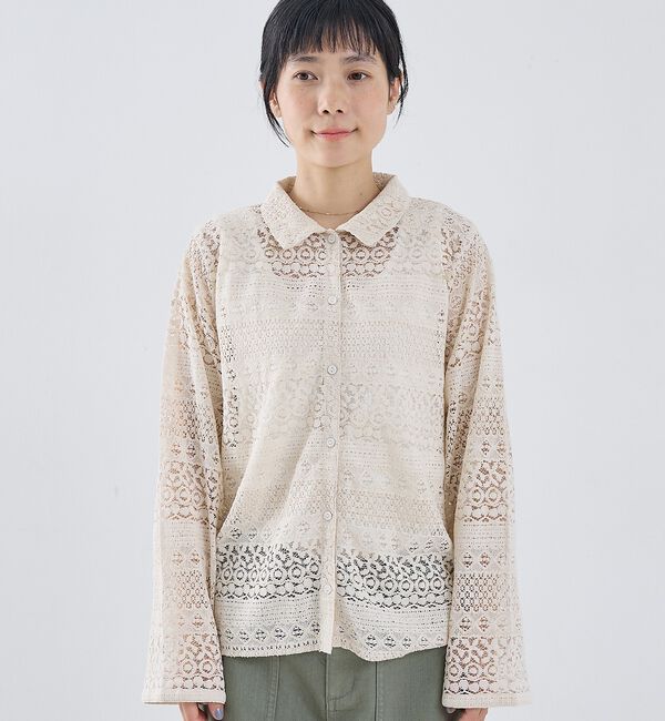 collex「総レースブラウス」|シャツ・ブラウス|