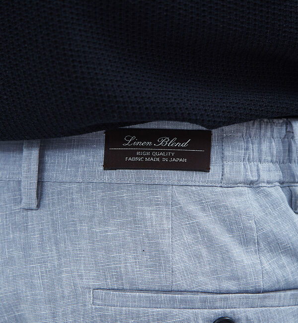 ABAHOUSE「【Recency of Mine】SOLO ストレッチリネン スラックスパンツ」|スラックス|