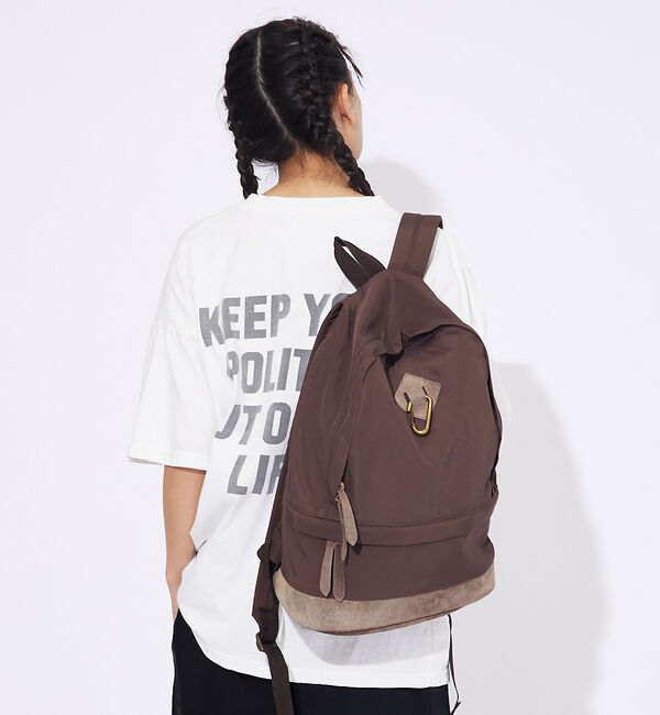 ABAHOUSE「【MASTER&CO】マスターアンドコー バックパック/ デイパック / 60/」|リュック|ダークブラウン